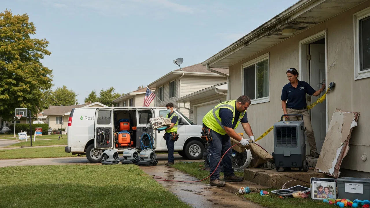 Water Damage Restoration in Outlook, MT near me
